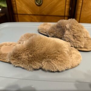 Stars Above fuzzy house slipper